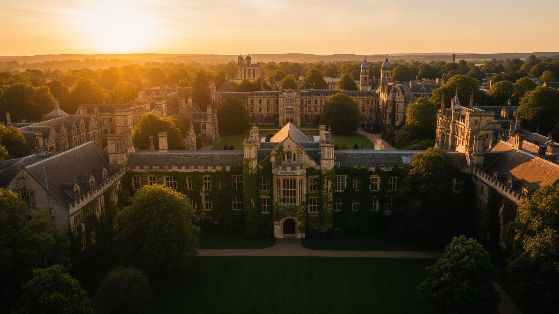 Top university campus
